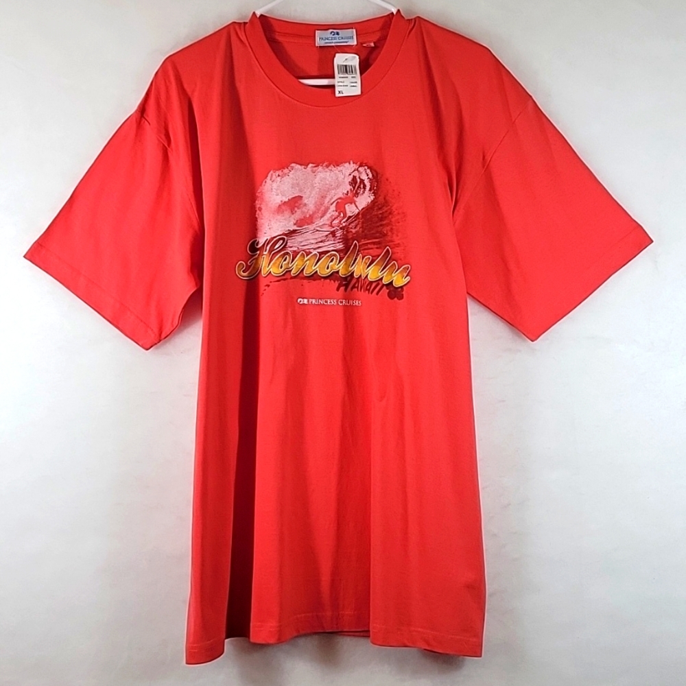 NWT PRINCESS CRUISES Honolulu T-Shirt Size XL